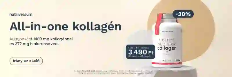 MSM+C Hyaluron Collagen - 120 kapszula