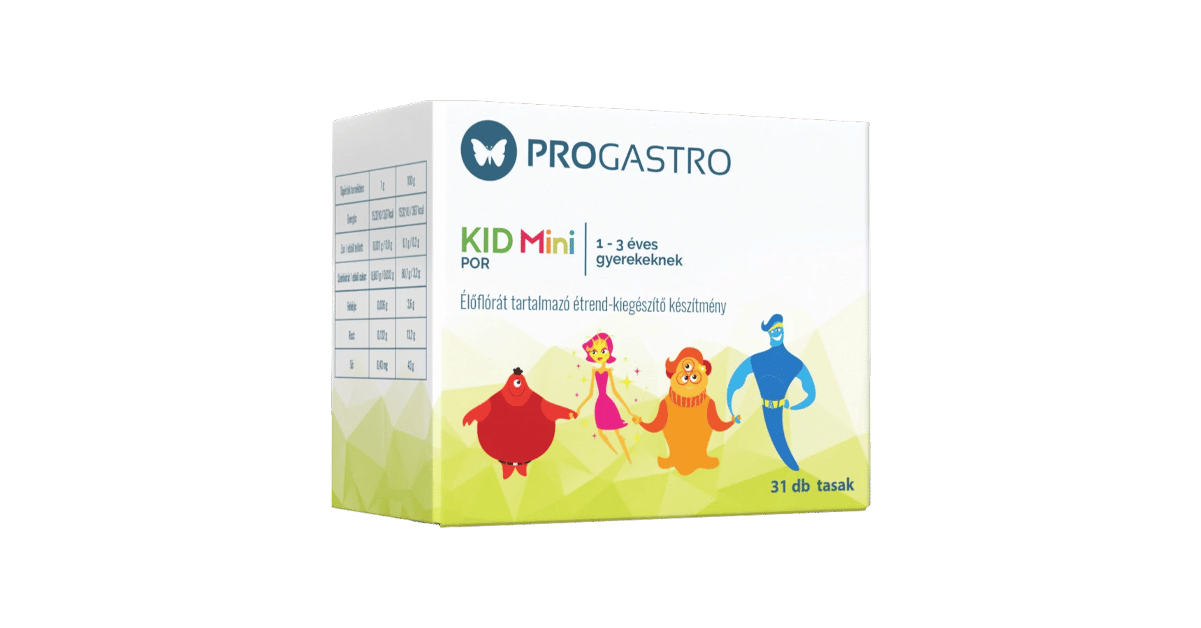 ProGastro KID Mini - Élőflórát tartalmazó étrend-kiegészítő készítmény ...