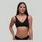Nahtloser schwarzer BH - S - GymBeam