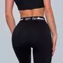 Kép 2/3 - Simple Black női leggings (M) - GymBeam - 