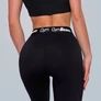 Kép 2/3 - Simple Black női leggings (L) - GymBeam - 