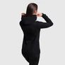 Bild 2/3 - PRO Hoodie fekete női pulóver - (M) - GymBeam - 