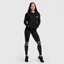Bild 3/3 - PRO Hoodie fekete női pulóver - (M) - GymBeam - 