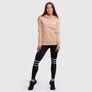 Bild 3/3 - PRO Hoodie homok női pulóver - (M) - GymBeam - 