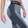 Kép 2/3 - Ultrafit Heather szürke női leggings - (XS) - GymBeam - 