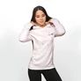 Obraz 1/3 - PRO Hoodie fehér női pulóver - (M) - GymBeam - 