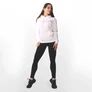 Obraz 3/3 - PRO Hoodie fehér női pulóver - (M) - GymBeam - 