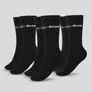 Kép 1/2 - 3/4 Socks 3Pack zokni fekete - (L/XL) - GymBeam - 