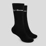 Kép 2/2 - 3/4 Socks 3Pack zokni fekete - (L/XL) - GymBeam - 