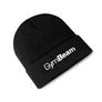 Kép 1/5 - Beanie fekete sapka - GymBeam - 