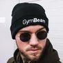 Kép 2/5 - Beanie fekete sapka - GymBeam - 