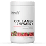 Kép 1/2 - Kollagén + C-vitamin - málna limonádé mentával - 400 g - OstroVit - 