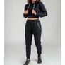 Imagine 5/5 - Essential Cropped Black női kapucnis pulóver - (M) - STRIX - 