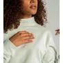 Kép 2/5 - Essential High-Neck Moon Grey női pulóver - (L) - STRIX - 