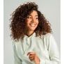 Imagine 3/5 - Essential Cropped Moon Grey női kapucnis pulóver - (M) - STRIX - 
