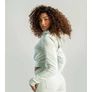 Imagine 5/5 - Essential Cropped Moon Grey női kapucnis pulóver - (M) - STRIX - 