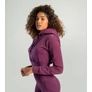 Kép 3/5 - Essential Cropped Plum női kapucnis pulóver - (M) - STRIX - 