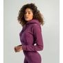 Imagine 3/5 - Essential Cropped Plum női kapucnis pulóver - (M) - STRIX - 