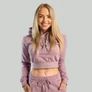 Kép 1/5 - Essential Cropped Mauve női kapucnis pulóver - (L) - STRIX - 