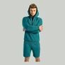 Obraz 5/5 - Aster Deep Teal kapucnis pulóver - (XL) - STRIX - 