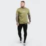 Kép 3/3 - FIT Olive póló - (XL) - GymBeam - 