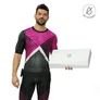 Kép 5/5 - JustfitMe Obsession otthoni EMS csomag (L méret) - SZÁRAZ Smartsuit - 