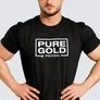 Kép 1/3 - Férfi Pure Gold Logo Black - L - 