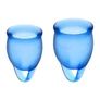 Imagine 2/3 - Menstruációs kehely szett - Feel Confident - kék - 2db - 