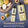 Imagine 3/3 - Őszibarack - körte masszázsolaj - 1000ml - Sara Beauty Spa - 