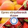 Kép 2/2 - Epres sárgabarack dzsem - cukorbetegeknek - 190 ml - Tündérnektár - 