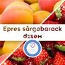 Kép 2/2 - Epres sárgabarack dzsem - cukorbetegeknek - 190 ml - Tündérnektár - 
