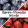 Obraz 2/2 - Epres-áfonyás lekvár - 190 ml - Tündérnektár - 