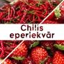 Kép 2/2 - Chilis Eperlekvár - 190 ml - Tündérnektár - 