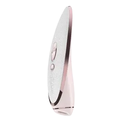 Satisfyer Luxury Pret-a-porter - vibráló csiklóizgató (fehér-rózsaarany) - az igazi kényeztetés