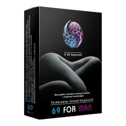 69 for Men - 2db kapszula - alkalmi potencianövelő