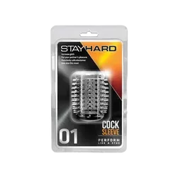 Stay Hard Cock Sleeve 01 Clear