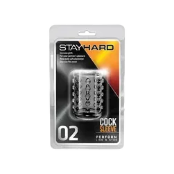 Stay Hard Cock Sleeve 02 Clear