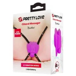 Pretty Love Heartbeat Clitoral Massager  - 