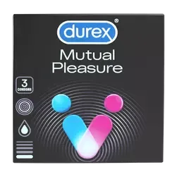 Durex Mutual Pleasure óvszer (3db) - ejakuláció-késleltetős óvszer