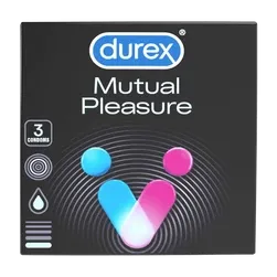 Durex Mutual Pleasure óvszer (3db) - ejakuláció-késleltetős óvszer