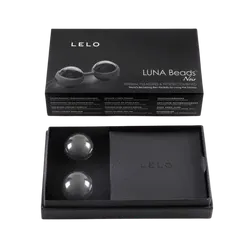 LELO Luna Noir - variálható gésagolyók - javítják az orgazmuskészséget