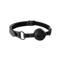 Renegade Bondage Ball Gag Black - bizalmi játékok fetish kelléke
