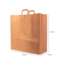 Papír táska 450x470x170 mm - az ár tartalmazza a termékdíjat