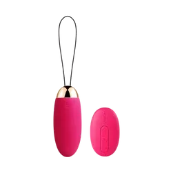 Elva Plum Red - távirányítós vibrátoros tojás - Svakom - 