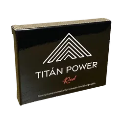 Titán Power Red - 3db kapszula
