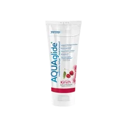 AQUAglide Meggyes síkosító - 100ml - ízesített, vízalapú és óvszerbarát