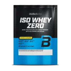 Iso Whey Zero laktózmentes - banán - 25g - BioTech USA