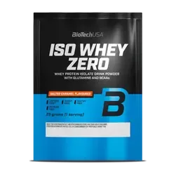 Iso Whey Zero laktózmentes - sós karamell - 25g - BioTech USA