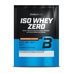 Iso Whey Zero laktózmentes - sós karamell - 25g - BioTech USA