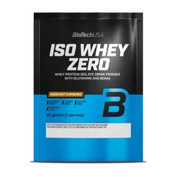 Iso Whey Zero laktózmentes - mogyoró - 25g - BioTech USA